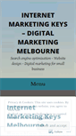 Mobile Screenshot of internet-marketing-keys.com
